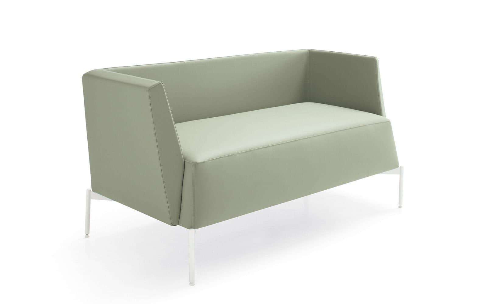 Canapea Kendo – 2 locuri, spatar jos, design modular