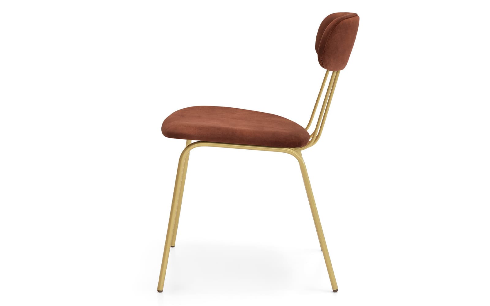 Scaun Miki, Cadru Metalic Sudat, Design Compact, Personalizabil din lemn masiv