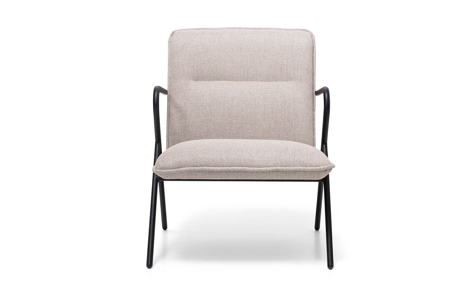 Fotoliu Sixty, Cadru Metalic și Lemn Masiv, Design Modern, Personalizabil