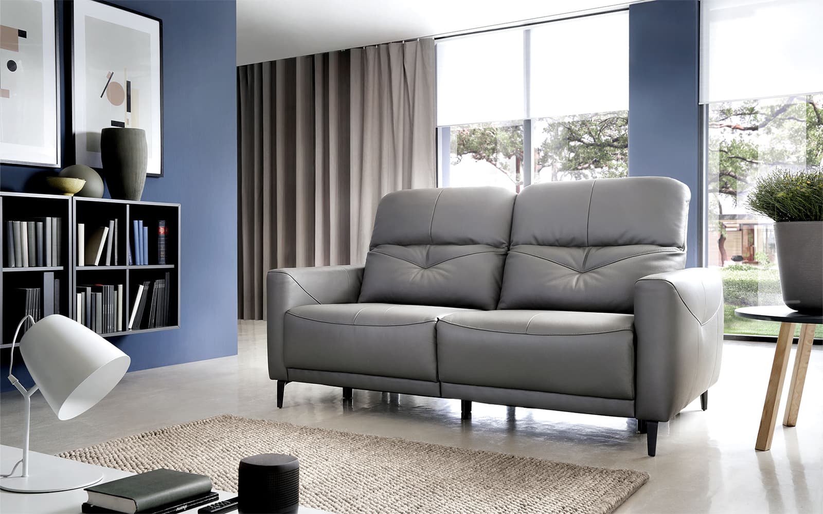 Canapea extensibilă SANDRA,  220×82/104×109 cm din lemn masiv