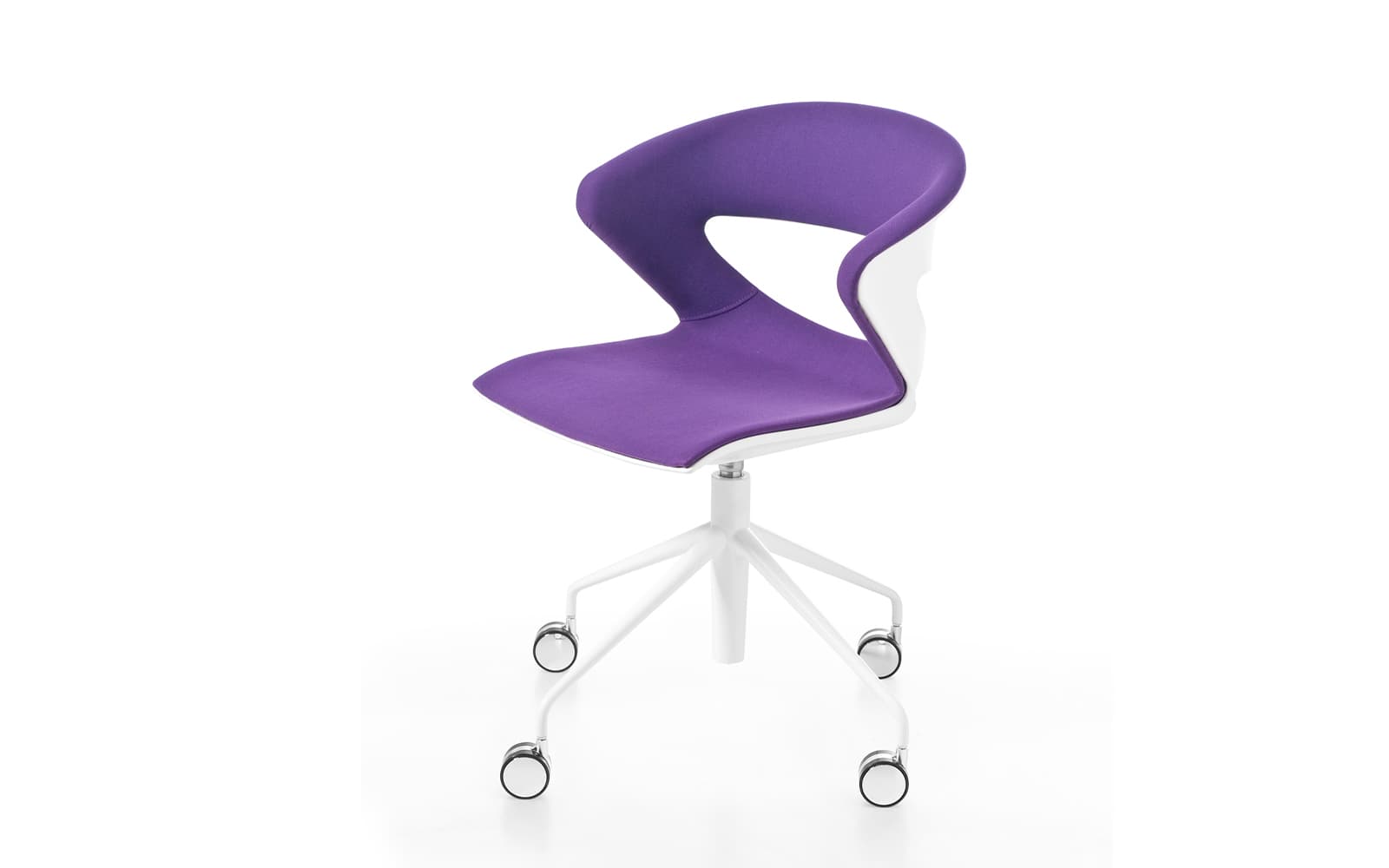 Kicca – Scaun pivotant cu 4 picioare pe roti