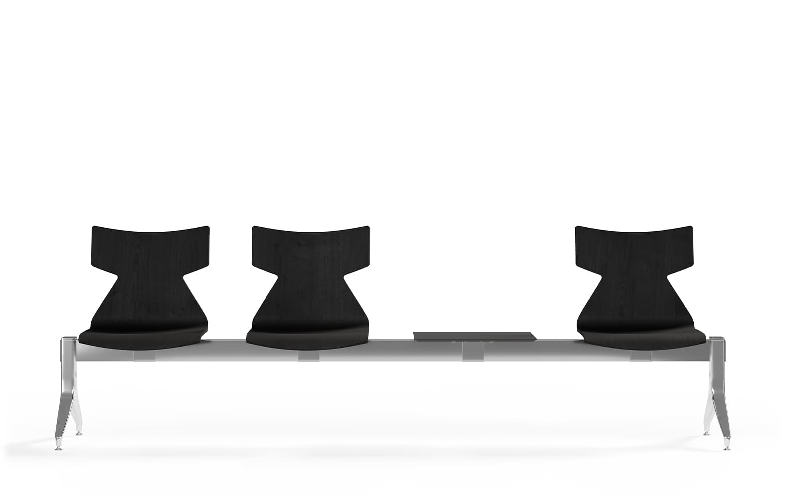 Kimbox Wood Bench – Banca 2 locuri din lemn de fag vopsit din lemn masiv