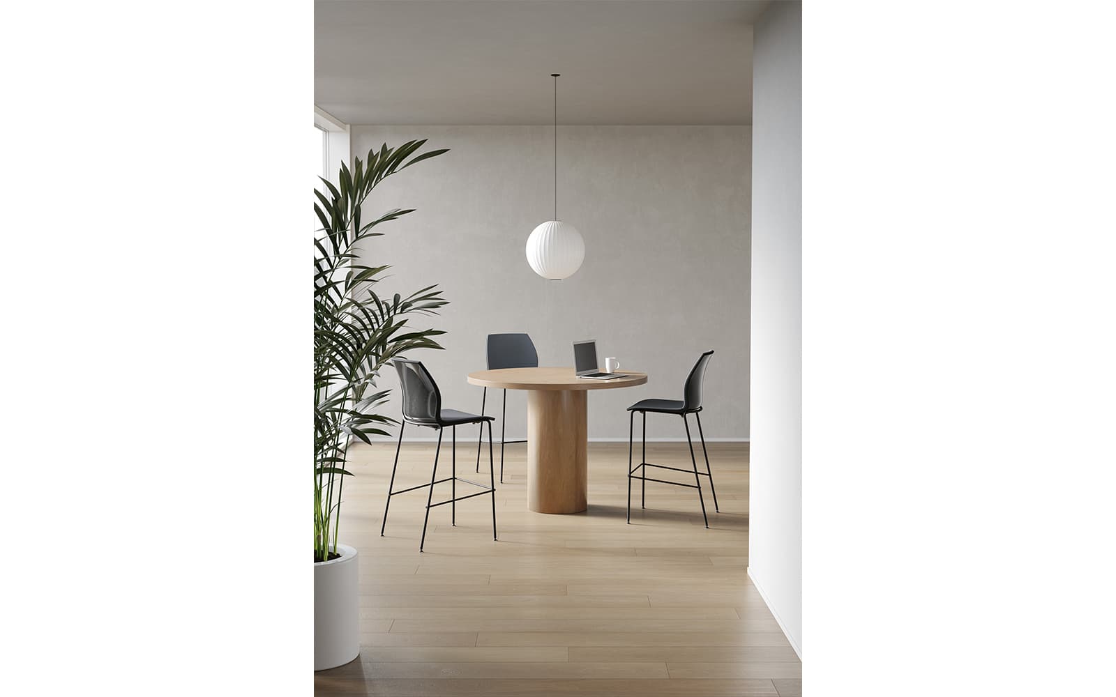 Kalea Stool – Taburet cu 4 picioare fixe