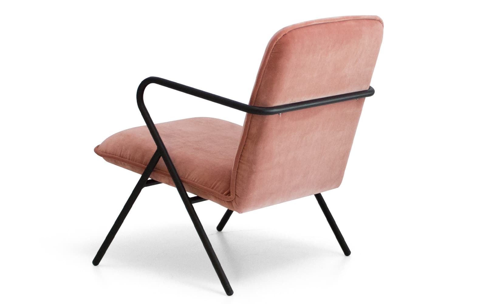 Fotoliu Sixty, Cadru Metalic și Lemn Masiv, Design Modern, Personalizabil