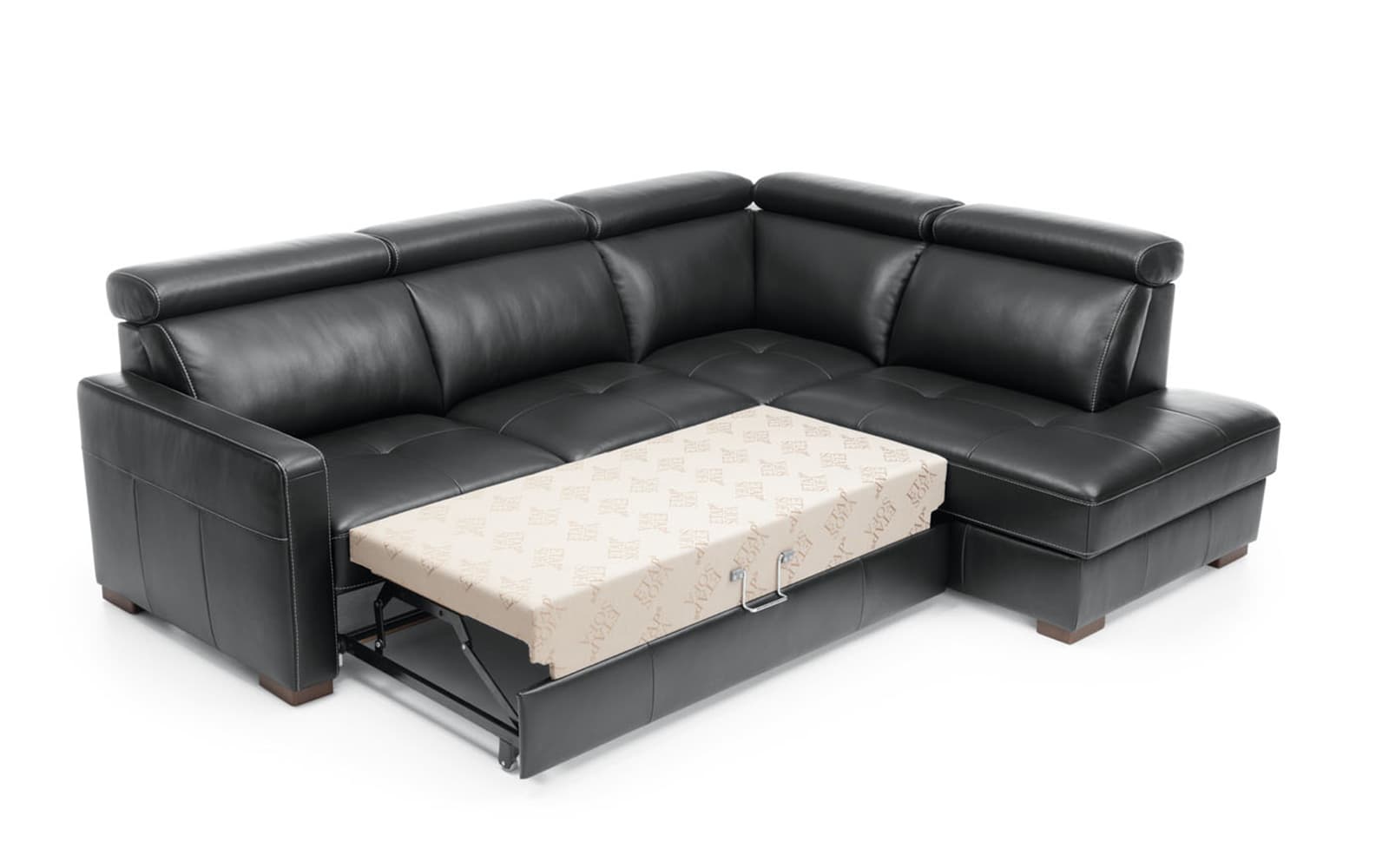 Colțar Ergo, 260×89–101×209 cm din lemn masiv