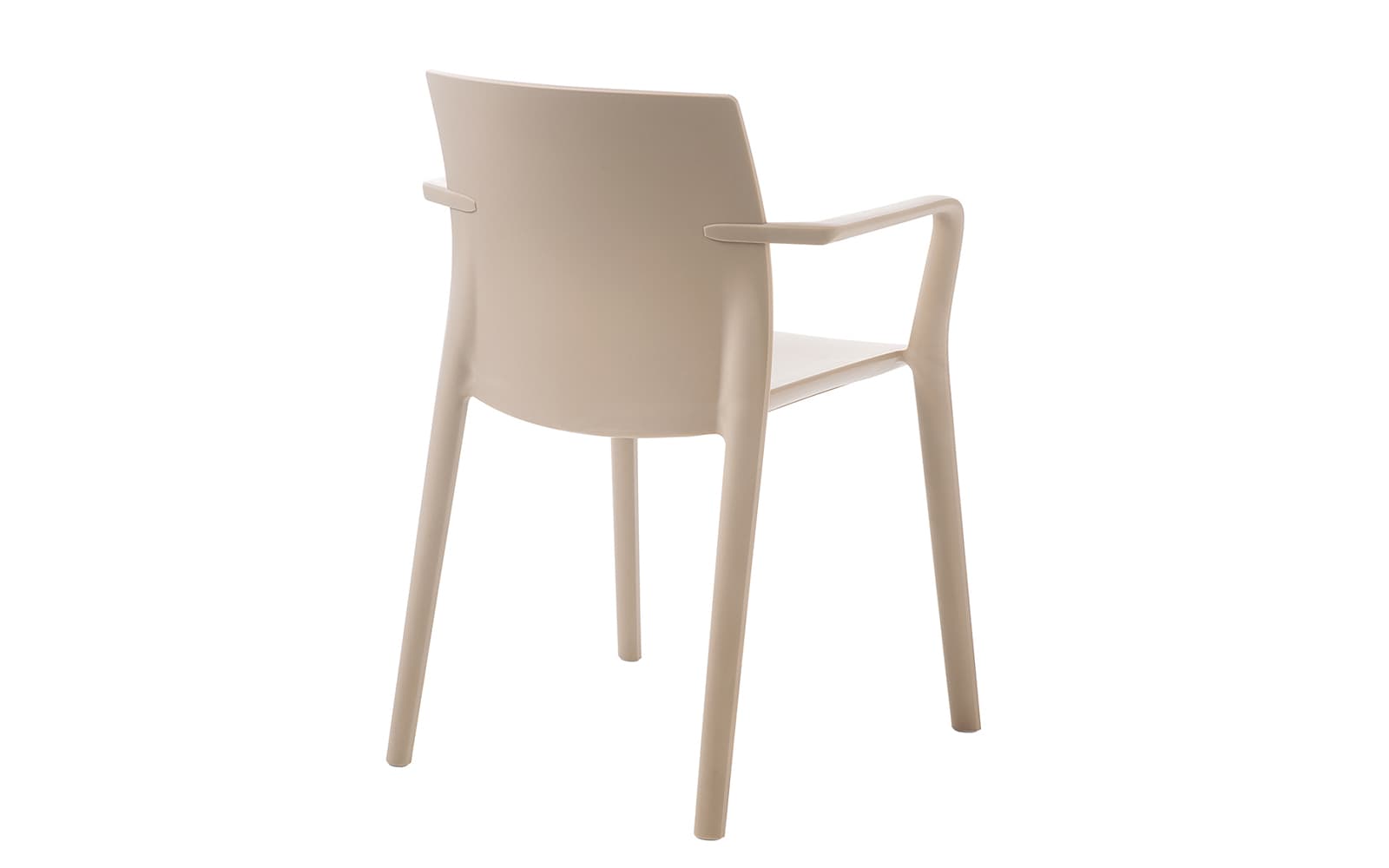Klia – Scaun monobloc cu 4 picioare si brate