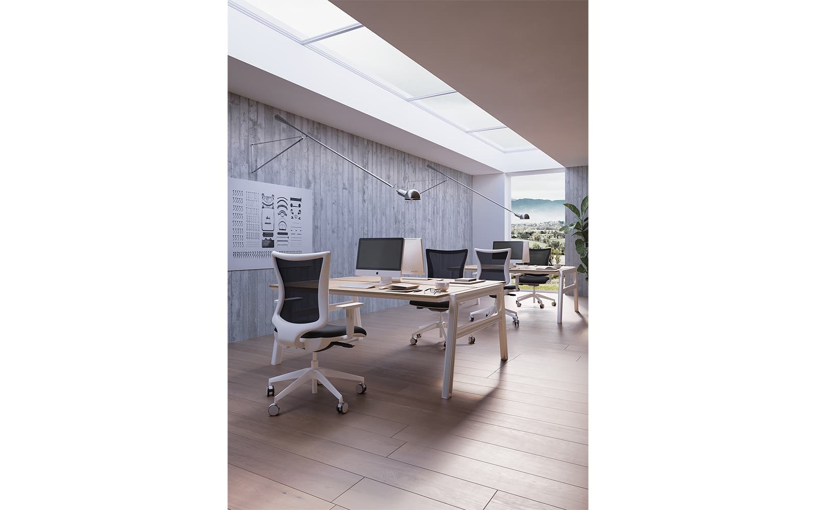 Kuper Easy Mesh – Scaun de birou ergonomic