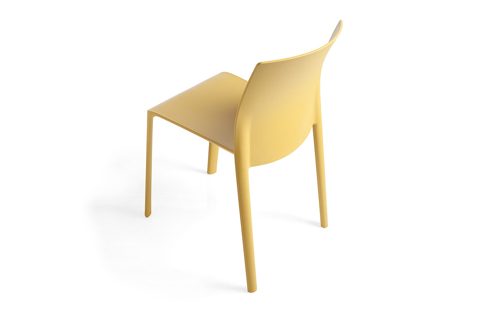 Scaun monobloc cu 4 picioare, fara brate
