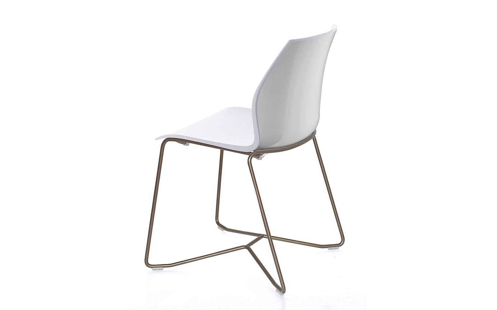 Scaun Kalea – cadru crossed sled