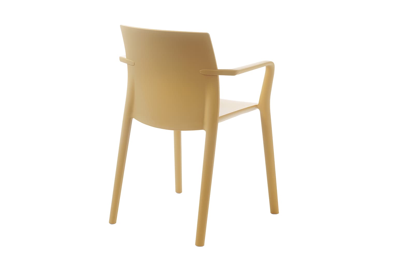 Klia – Scaun monobloc cu 4 picioare si brate