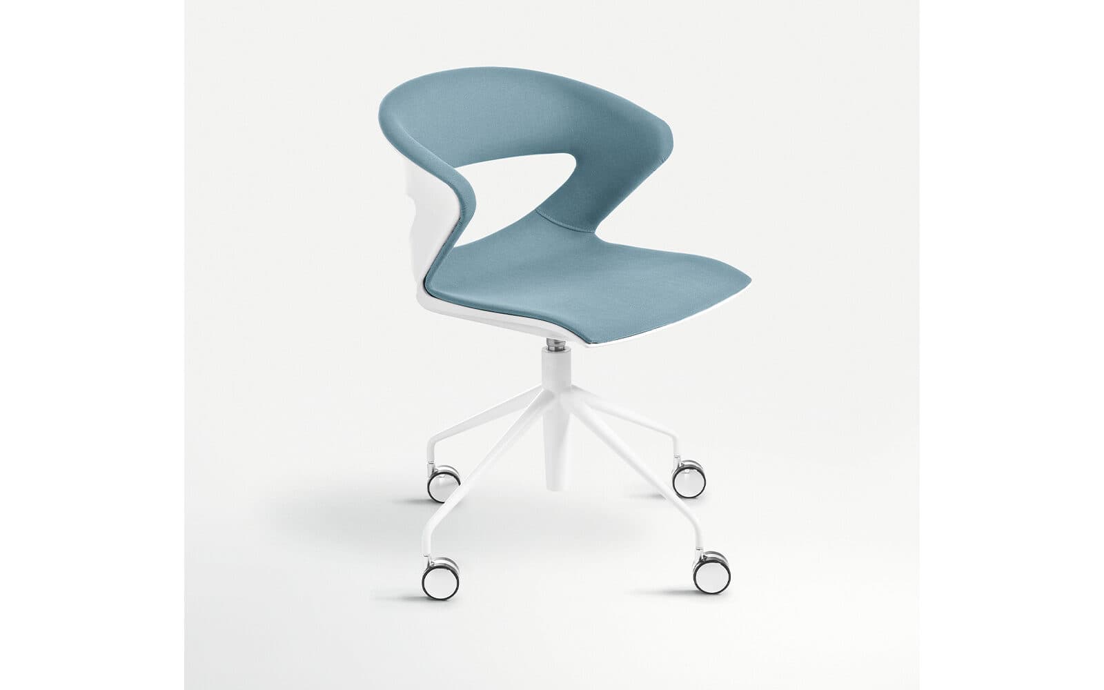 Kicca – Scaun pivotant cu 4 picioare pe roti