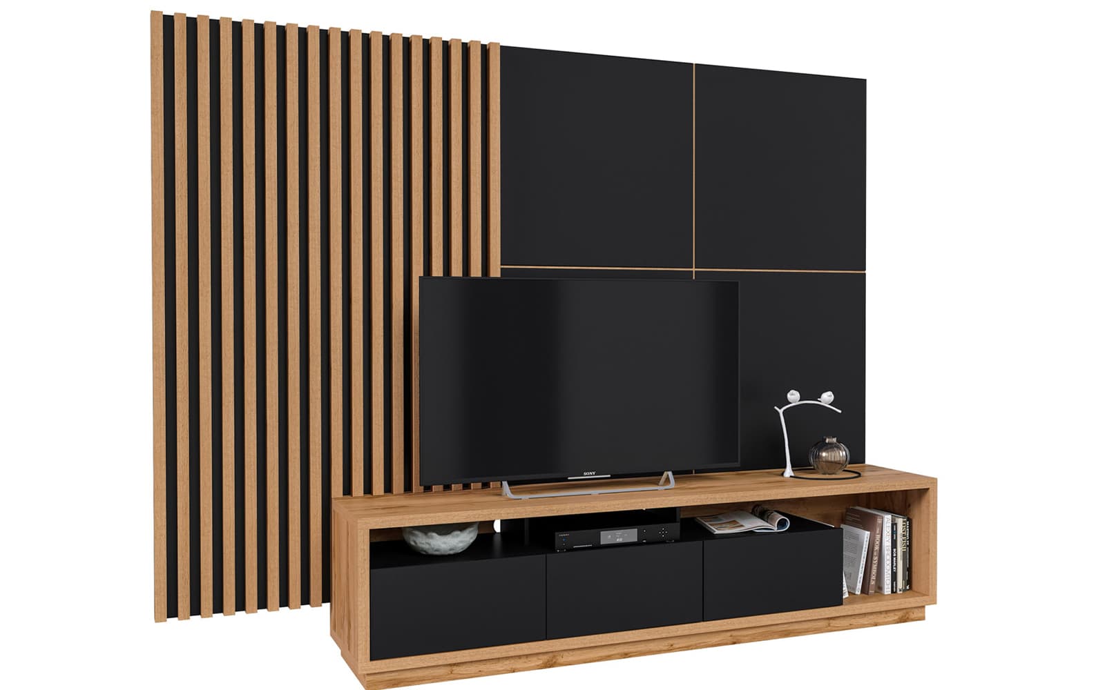 Set corpuri suspendate și panouri decorative Livento