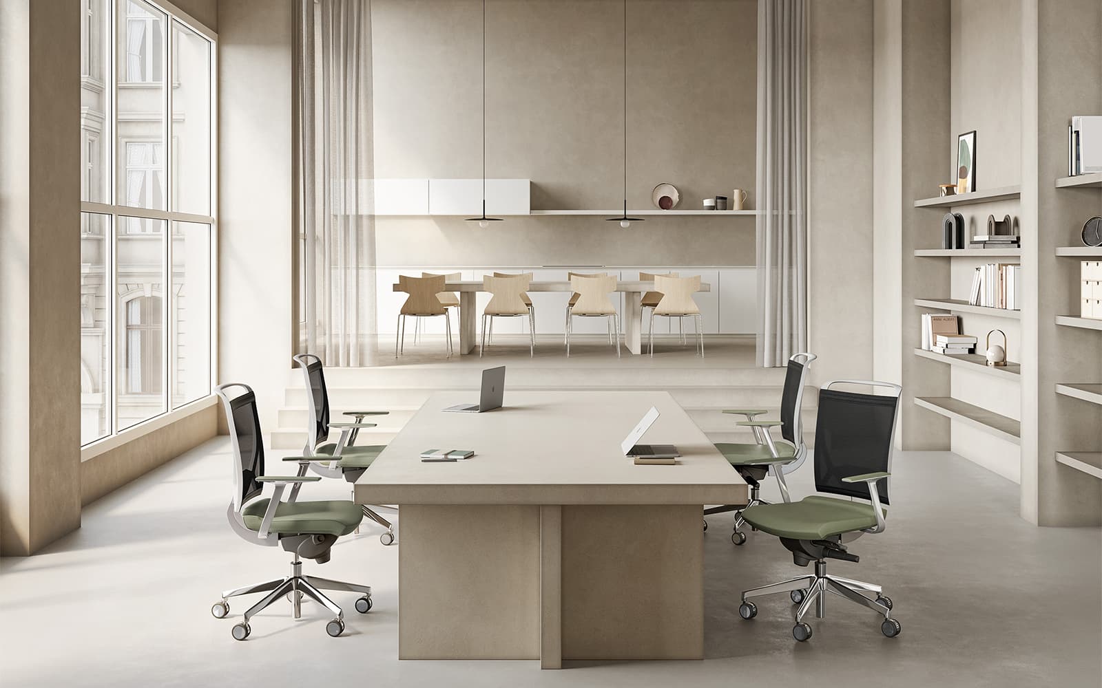 Korium Mesh – Scaun ergonomic cu spatar din plasa