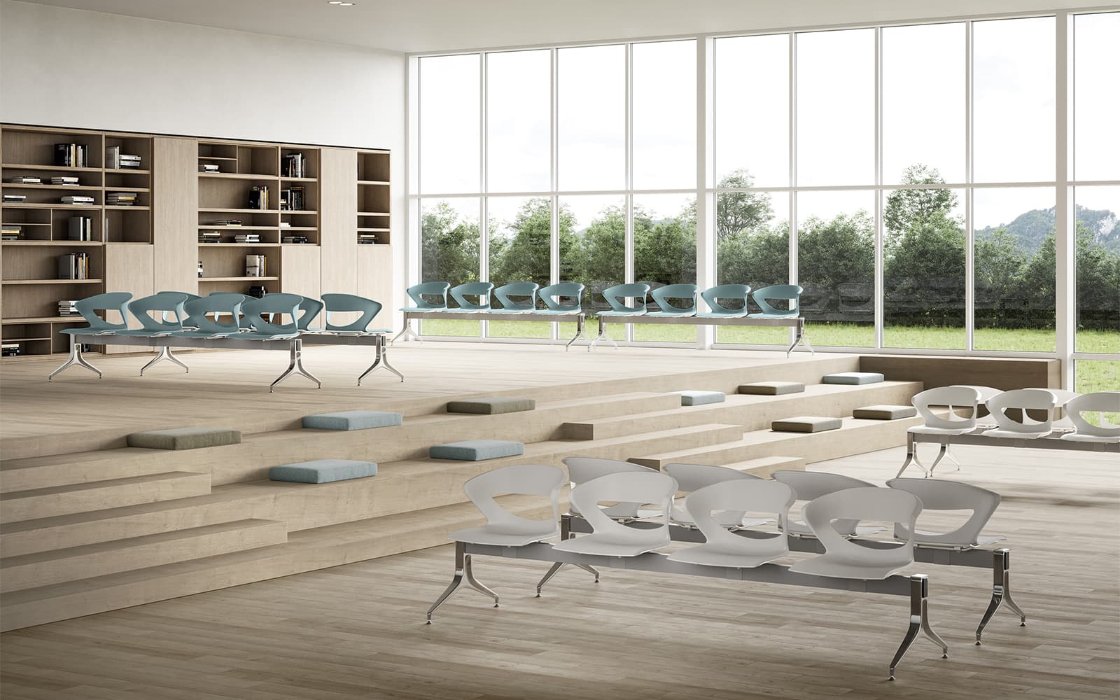Kicca Bench – Banca 2 locuri din lemn masiv