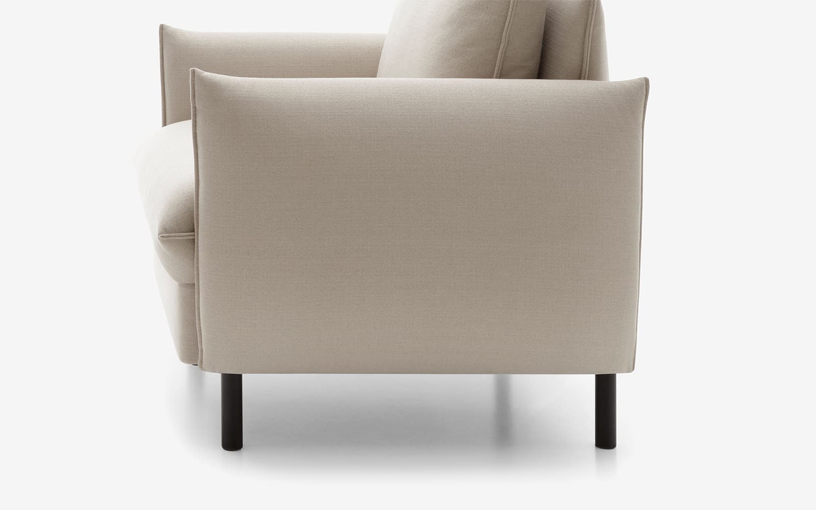 Canapea Nesto, 225×97×100 cm din lemn masiv
