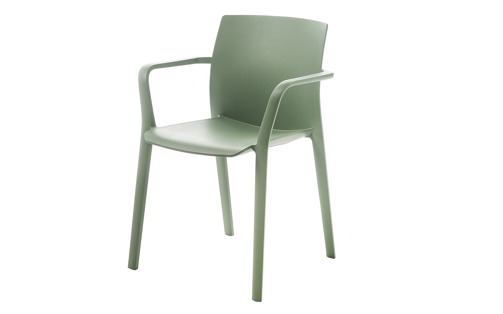 Klia – Scaun monobloc cu 4 picioare si brate