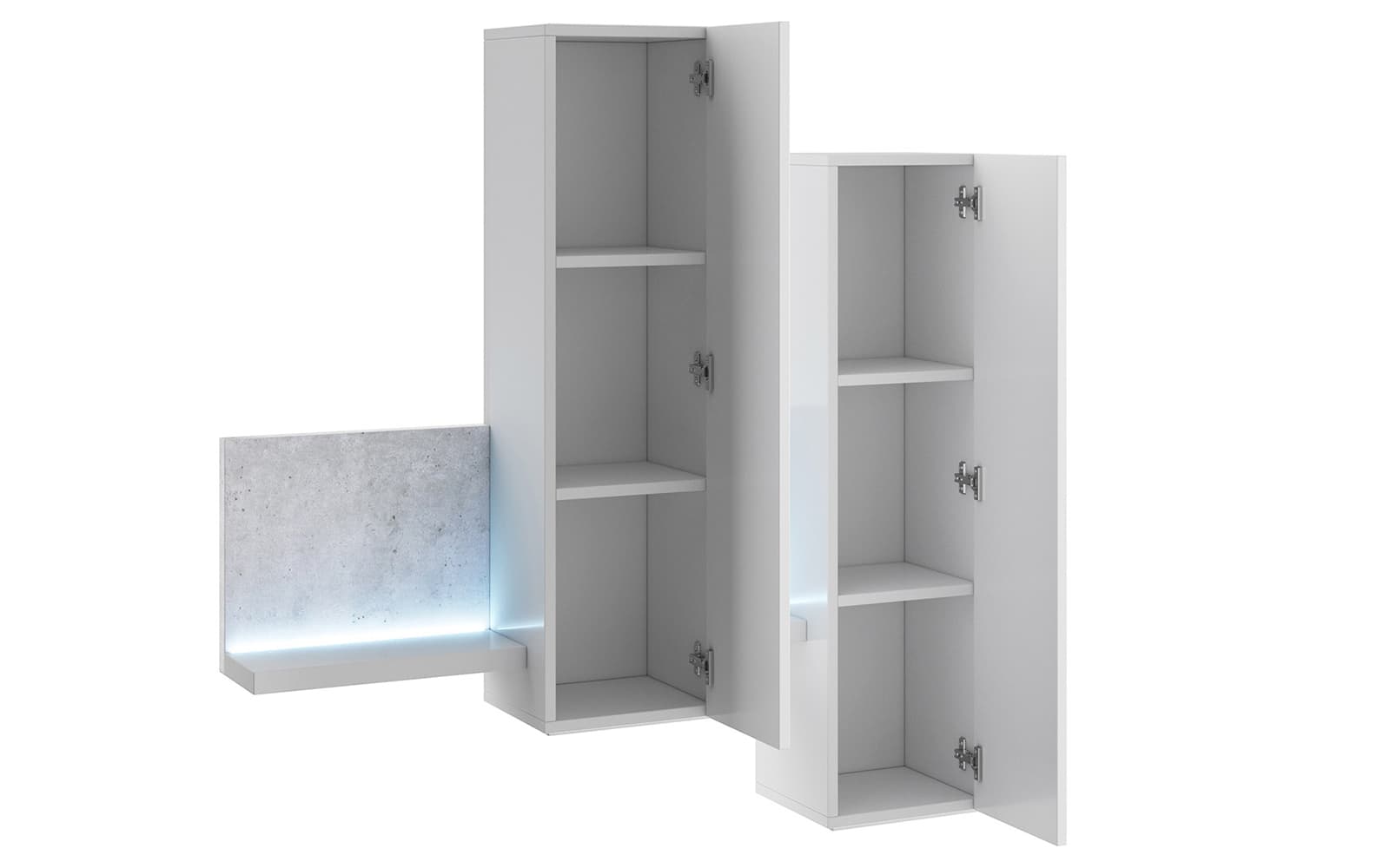 Corp suspendat Aurea, 152×90×35 cm din lemn masiv