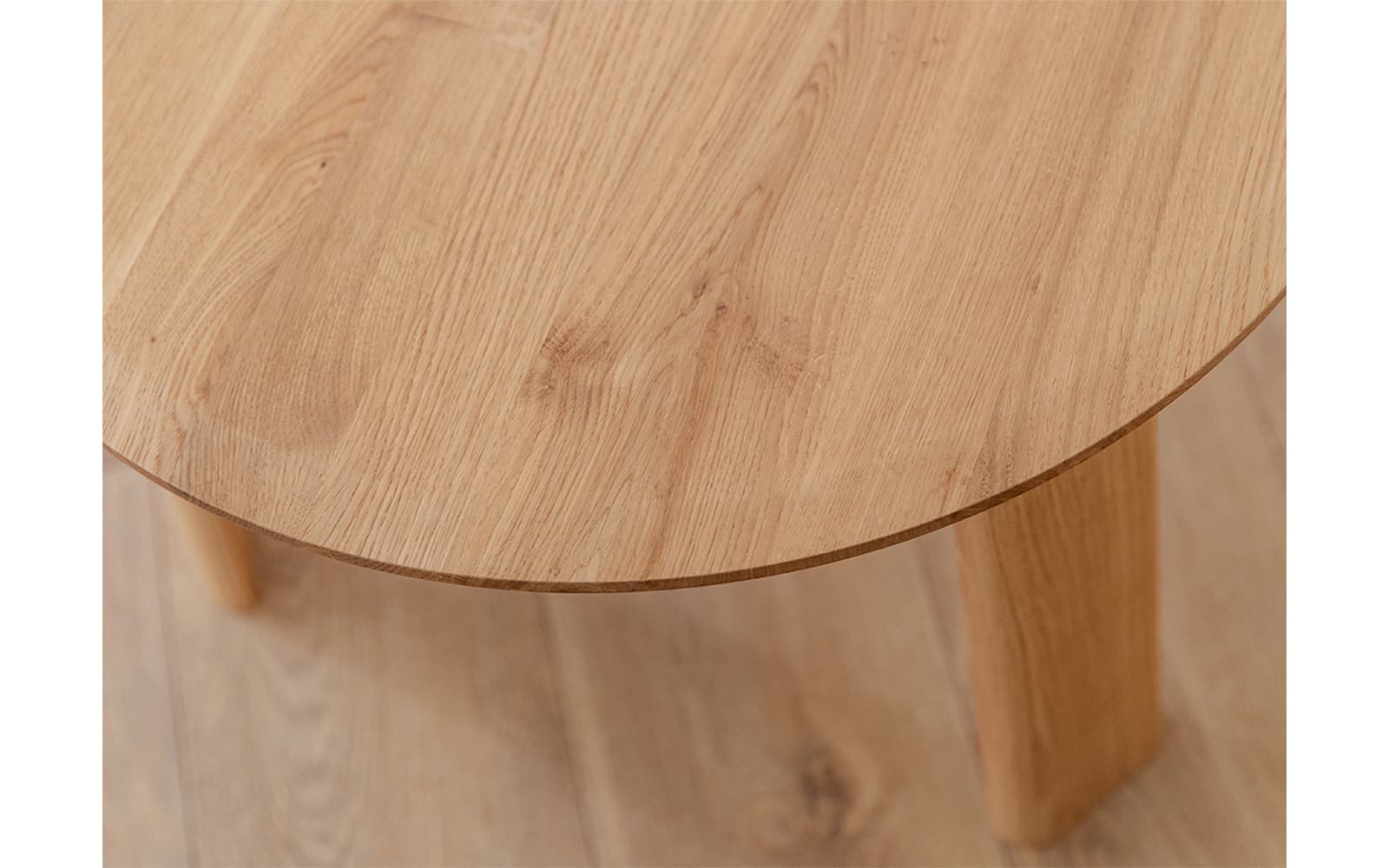 Măsuță rotundă Monte, lemn masiv, Ø71×34 cm