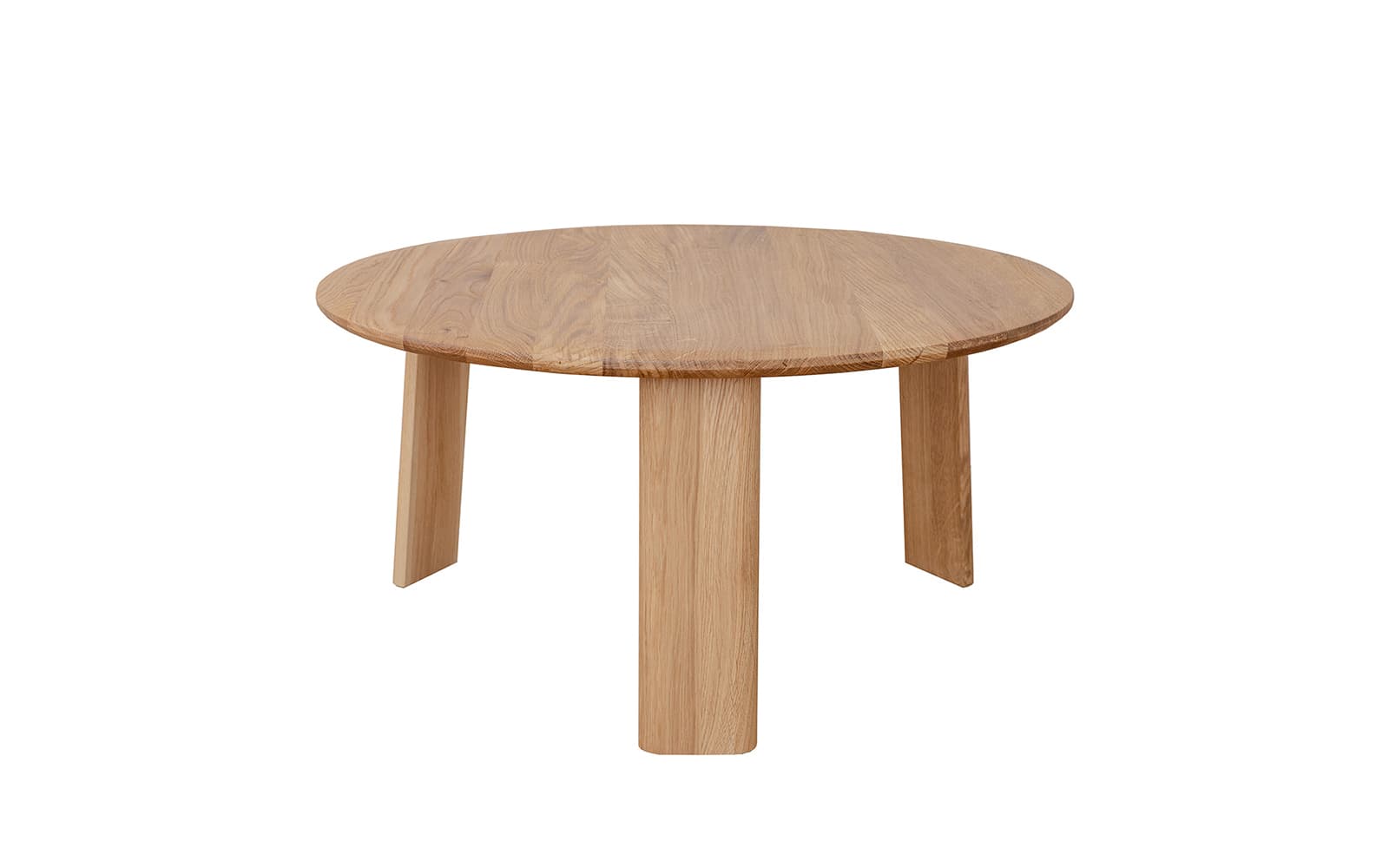 Măsuță rotundă Monte, lemn masiv, Ø71×34 cm