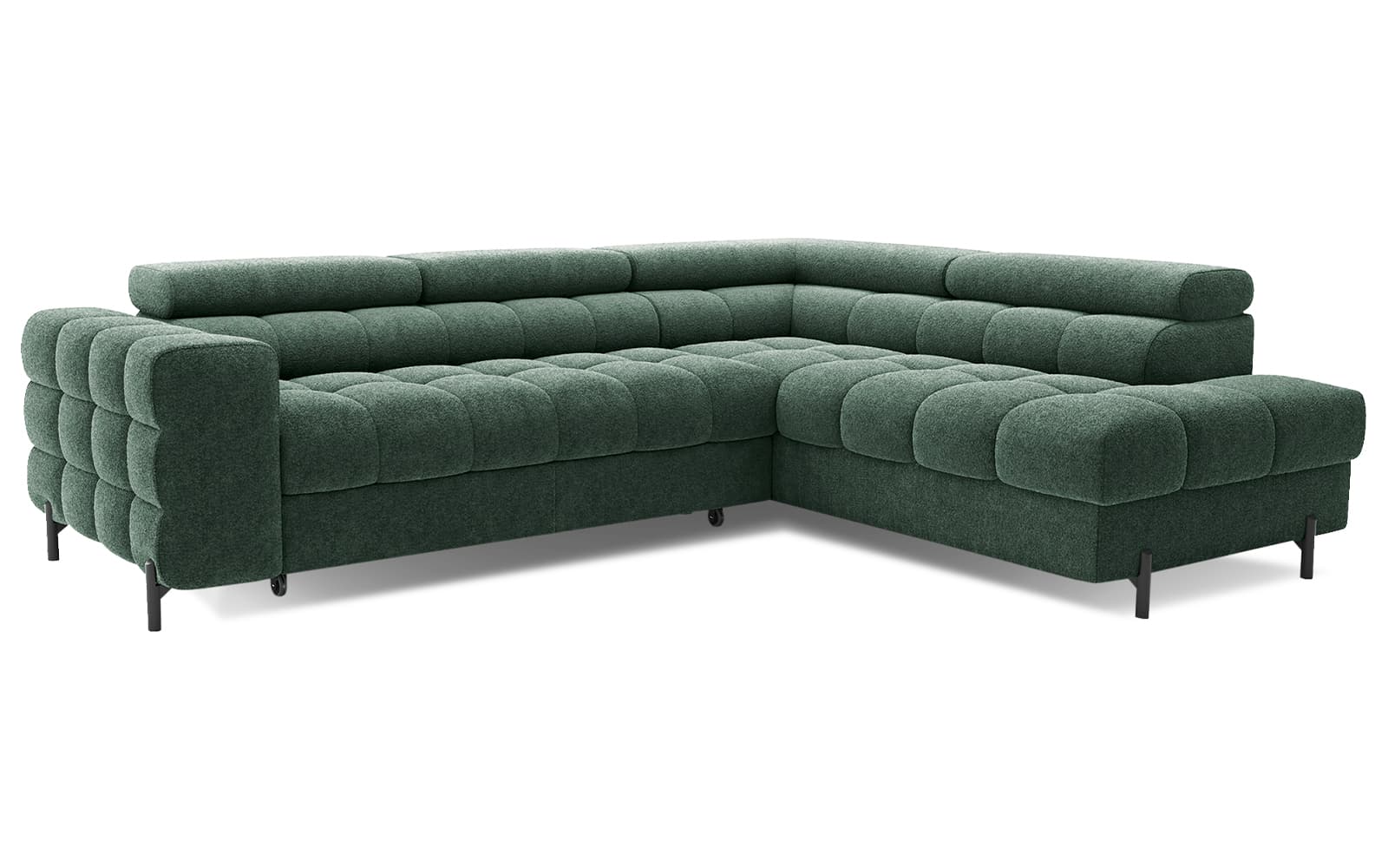 Colțar Ferry, Extensibil, 276x72x200, Material Amore 35
