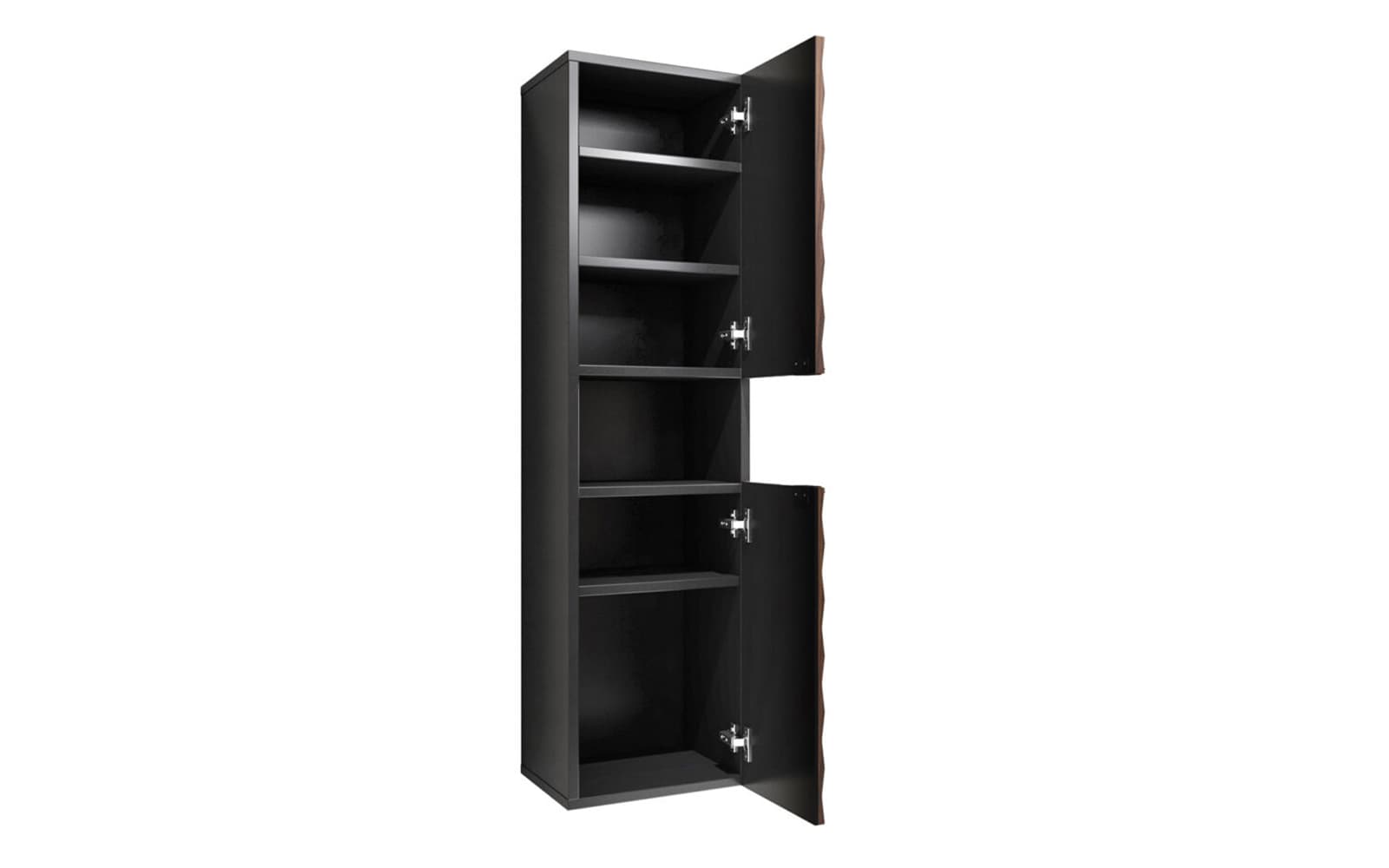 Dulap baie Enzaro, 133×33×35 cm din lemn masiv