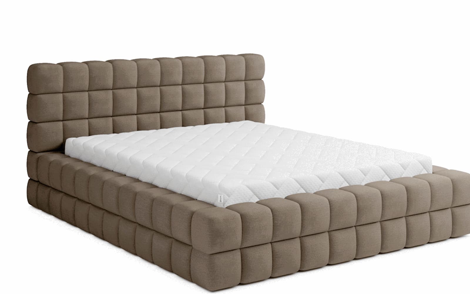 Pat Tetrix 180x200, Material Amore 20,  Mobarta din lemn masiv