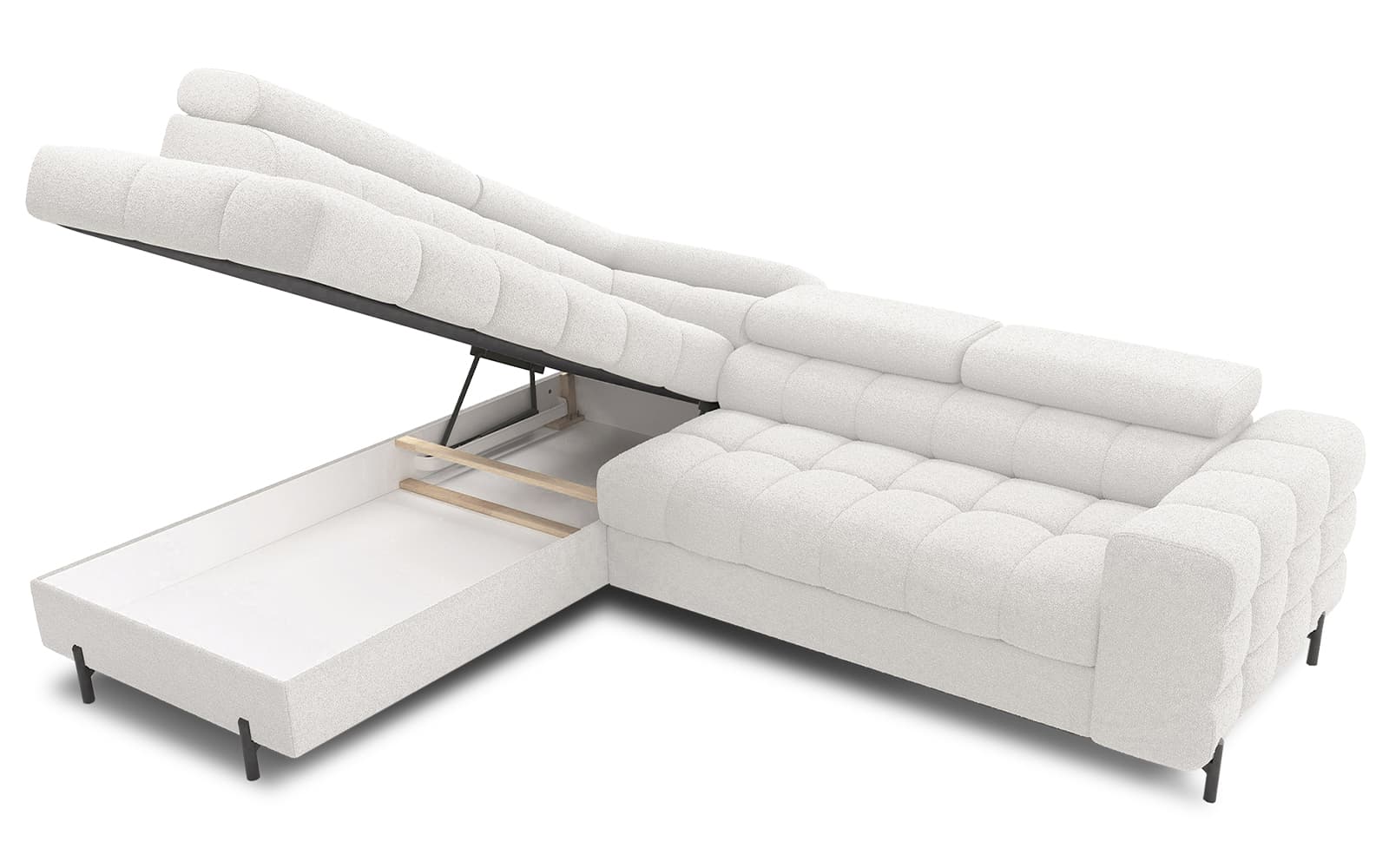 Colțar Ferry, Extensibil, 276x72x200, Material Royal 01