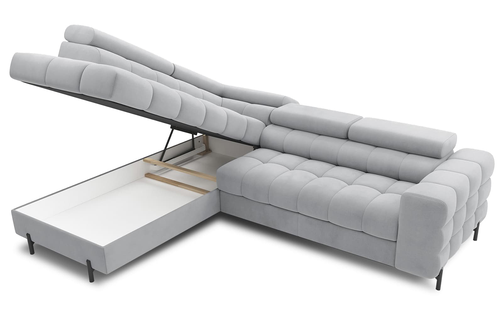 Colțar Ferry, Extensibil, 276x72x200, Material Paros 05