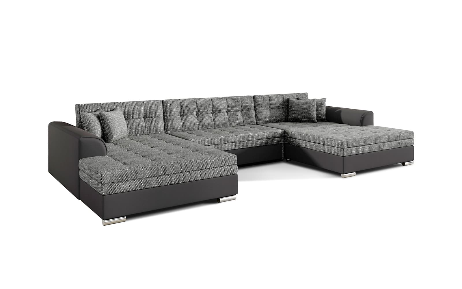 Colțar Vento, Material Berlin 02, Soft 11, Mobarta din lemn masiv