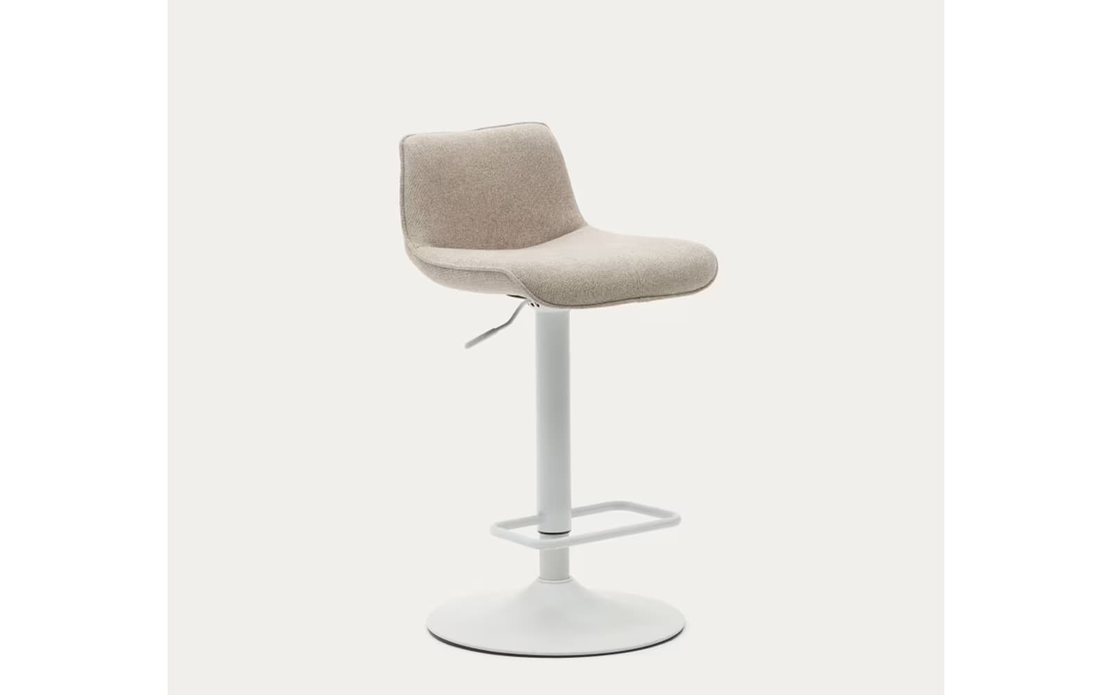 Scaun de bar Zenda, 44,5×46×82–104 cm