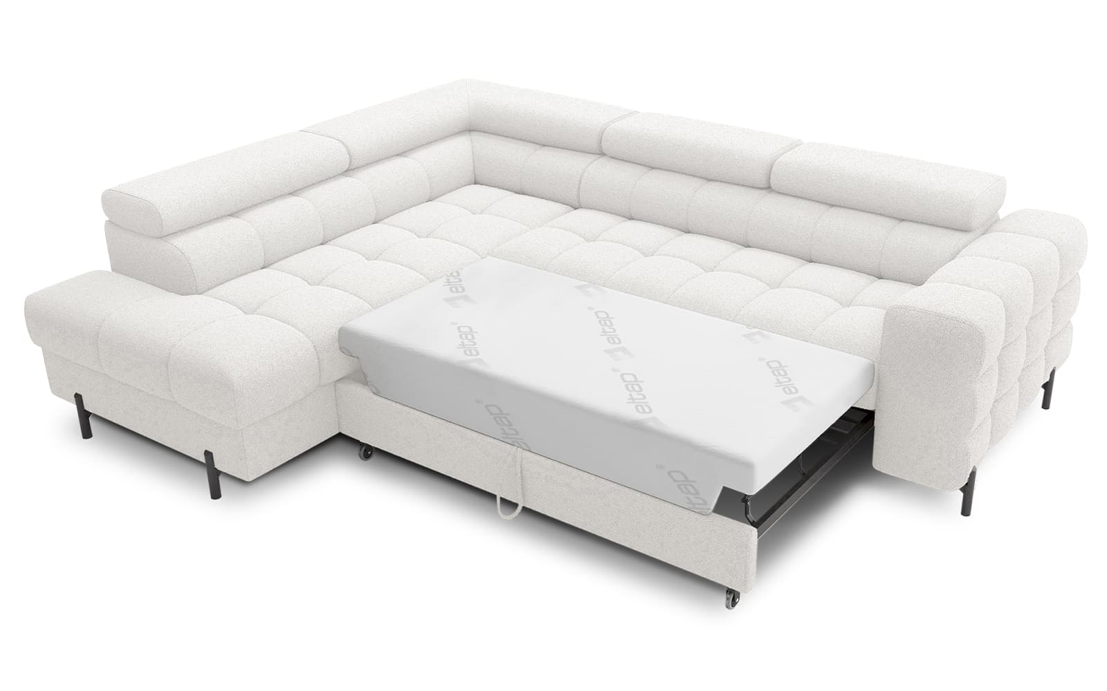 Colțar Ferry, Extensibil, 276x72x200, Material Royal 01