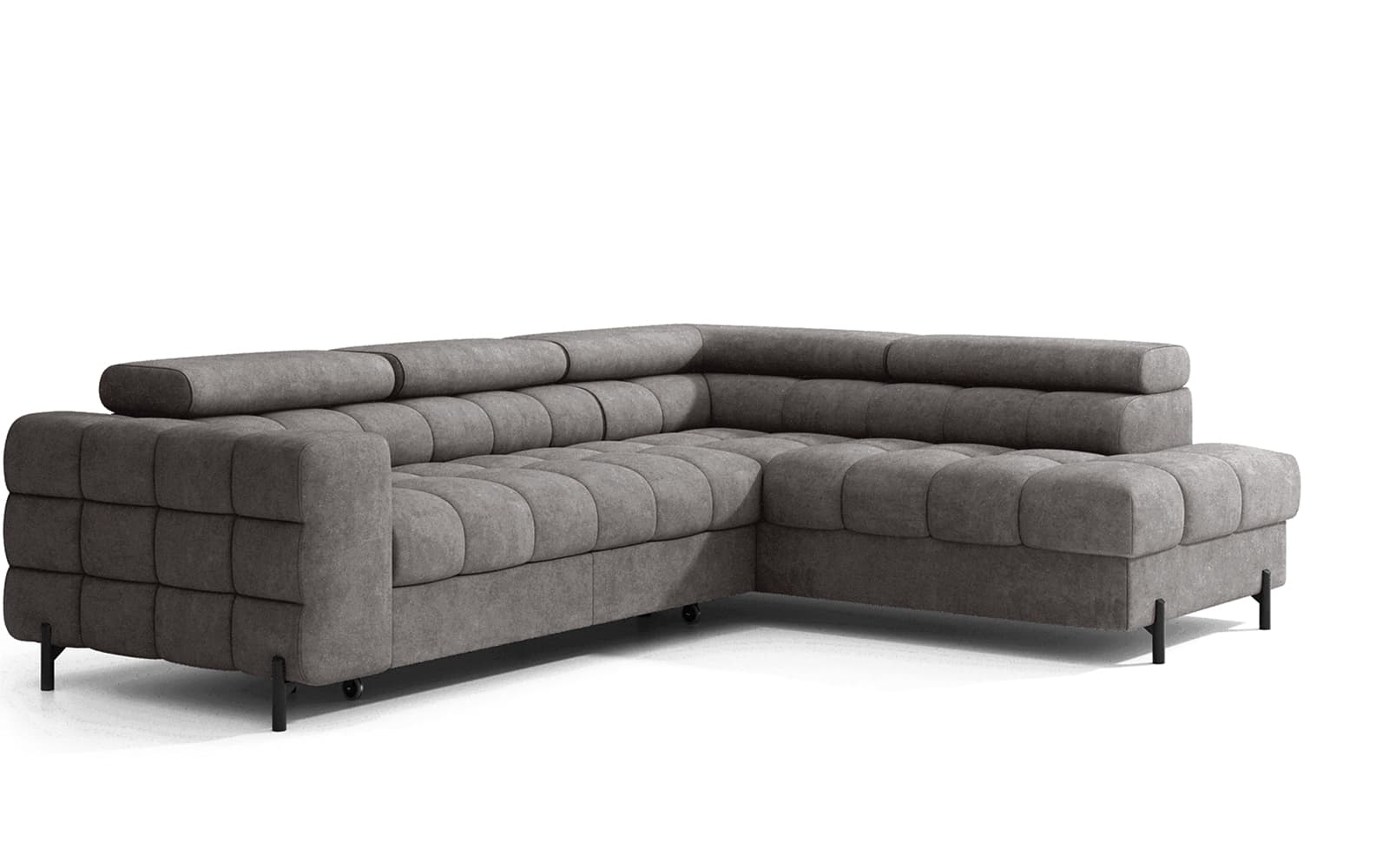 Colțar Ferry, Extensibil, 276x72x200, Material Aura 04 din lemn masiv