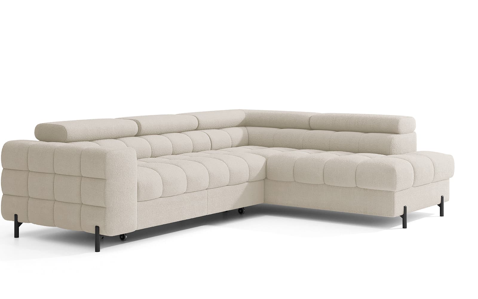 Colțar Ferry, Extensibil, 276x72x200, Material Royal 18 din lemn masiv