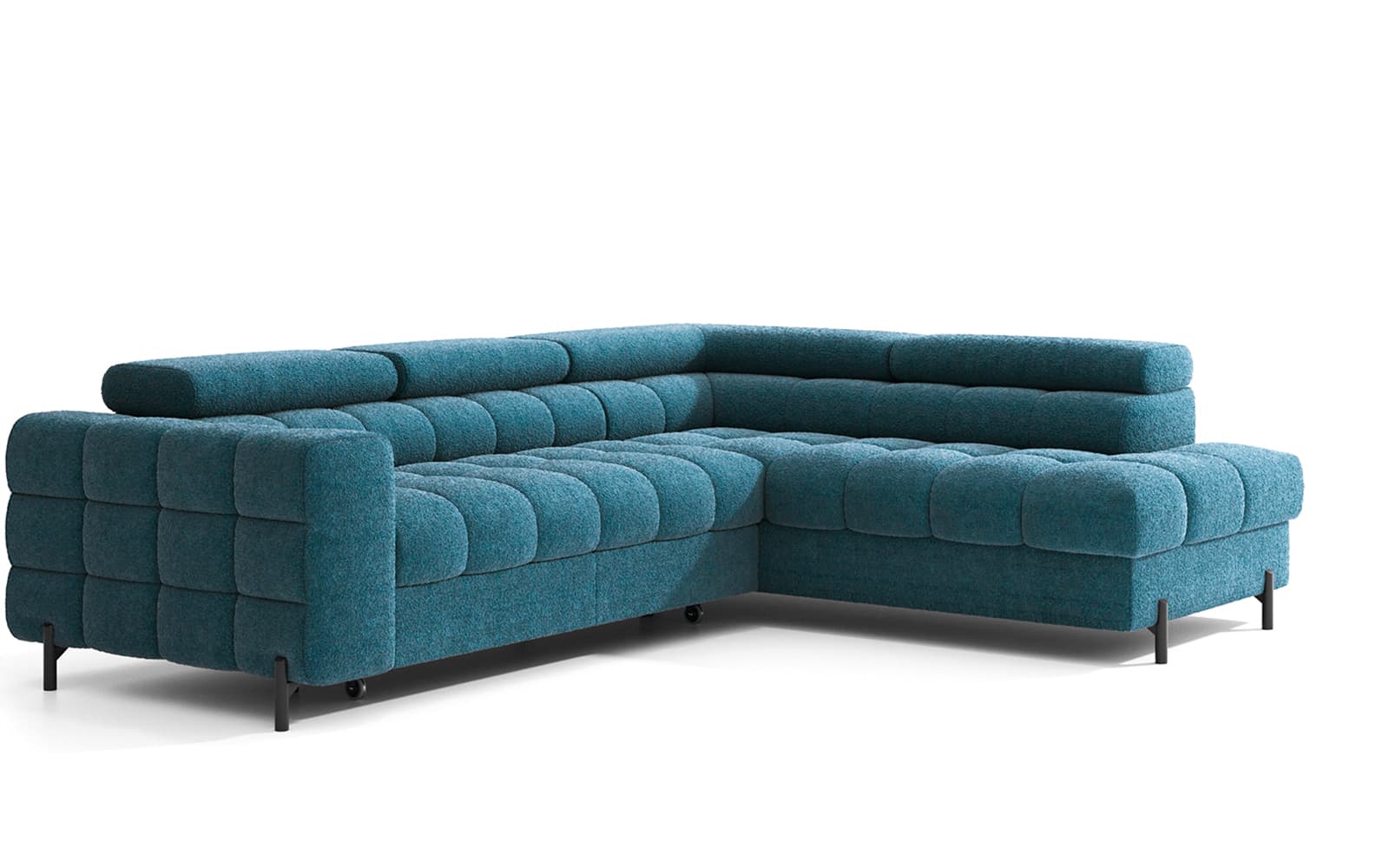 Colțar Ferry, Extensibil, 276x72x200, Material Amore 40