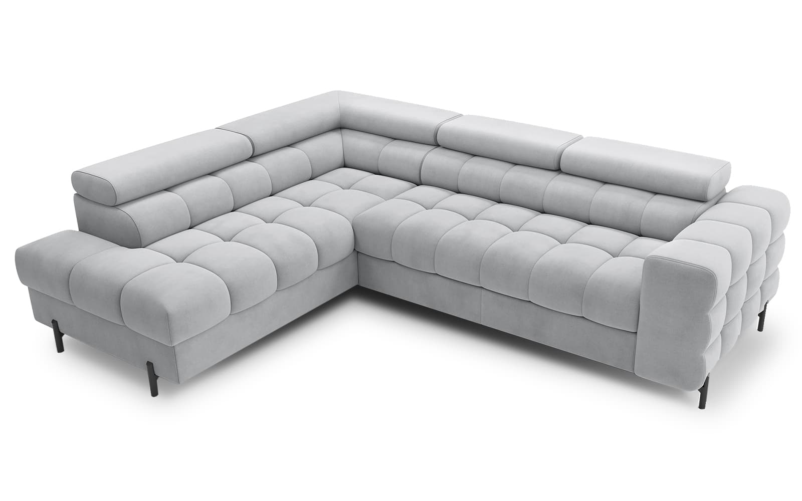 Colțar Ferry, Extensibil, 276x72x200, Material Paros 05 din lemn masiv