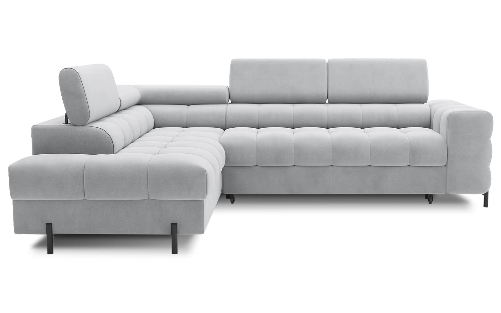 Colțar Ferry, Extensibil, 276x72x200, Material Paros 05 din lemn masiv