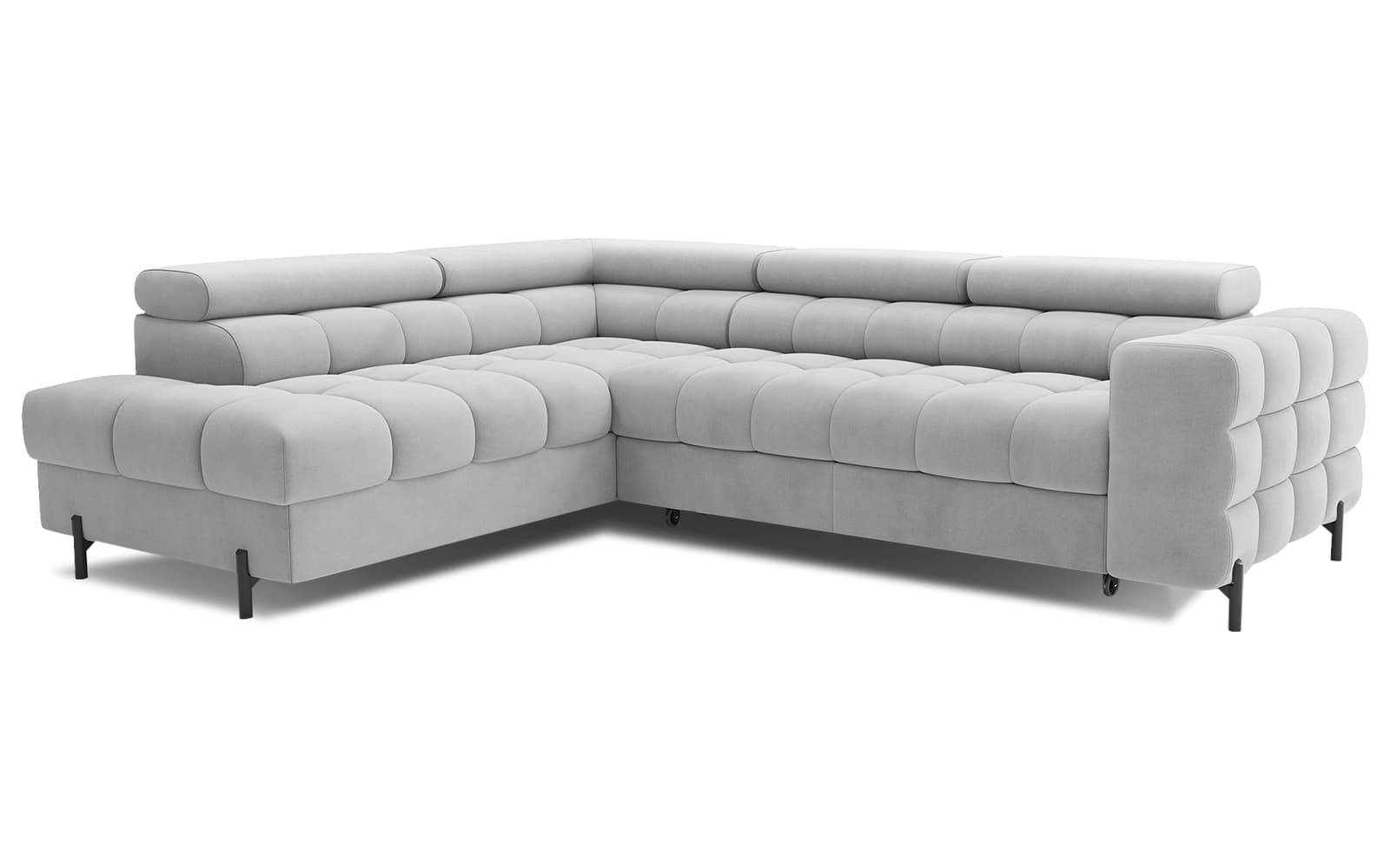 Colțar Ferry, Extensibil, 276x72x200, Material Paros 05 din lemn masiv