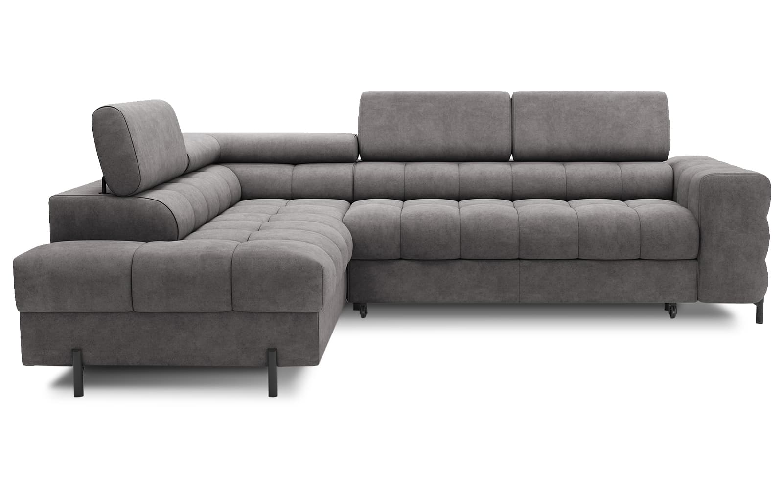 Colțar Ferry, Extensibil, 276x72x200, Material Aura 04, stanga