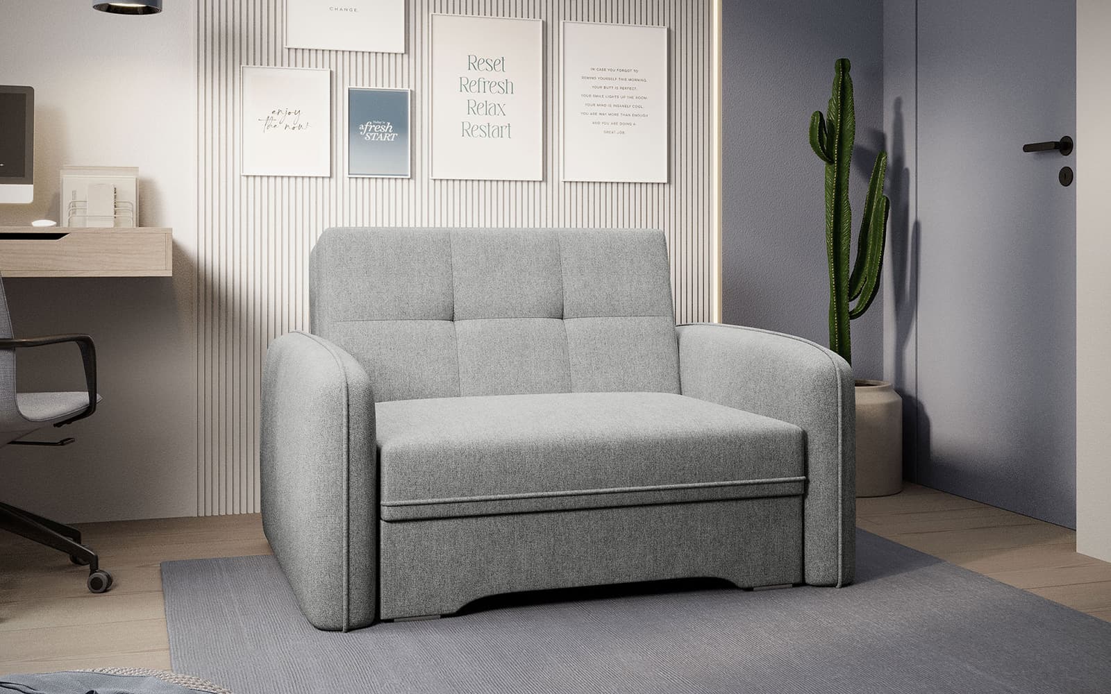 Fotoliu Laine, Material Poco 03, Mobarta