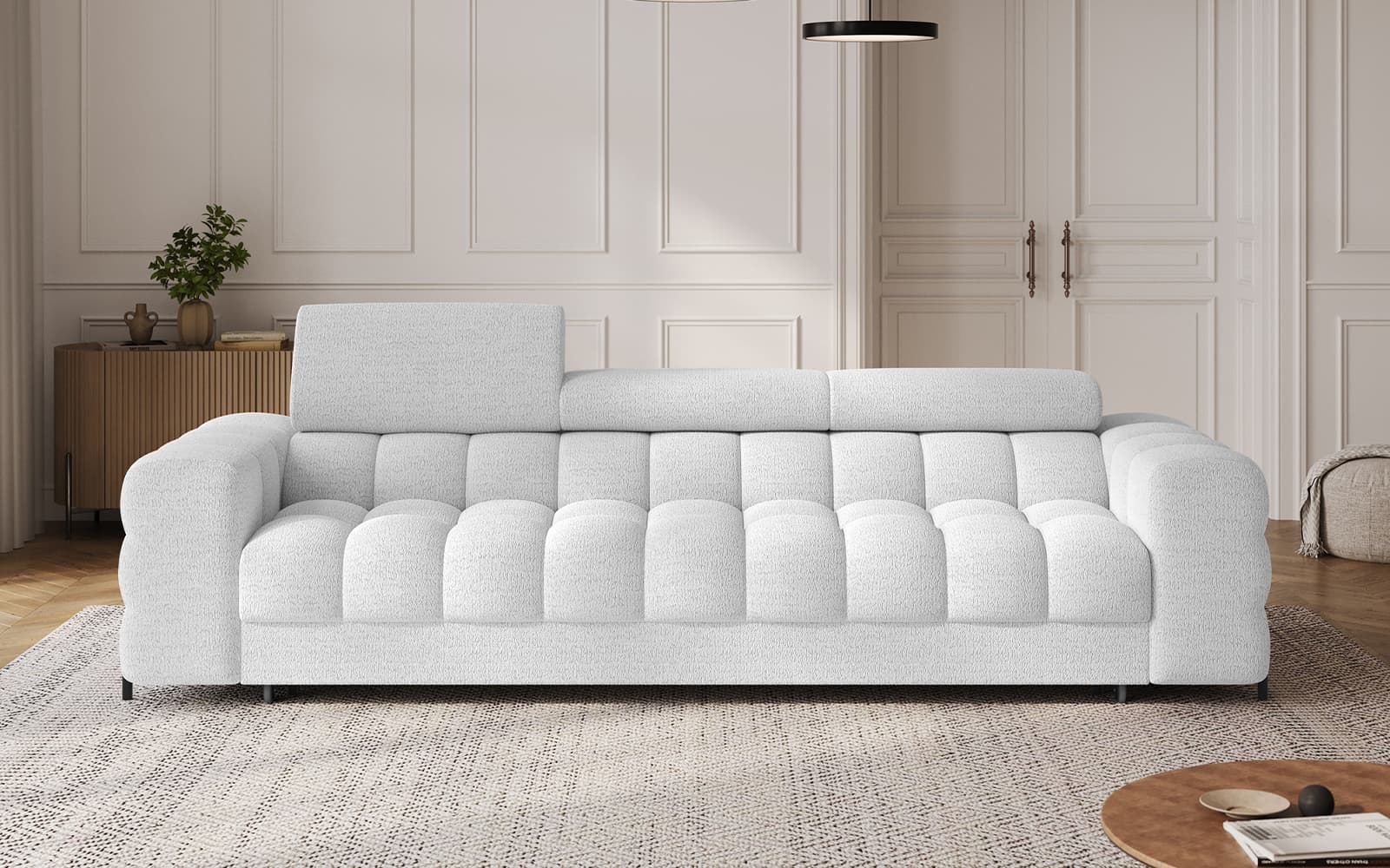 Canapea extensibilă Festello, 260×100×96 cm, Personalizabila