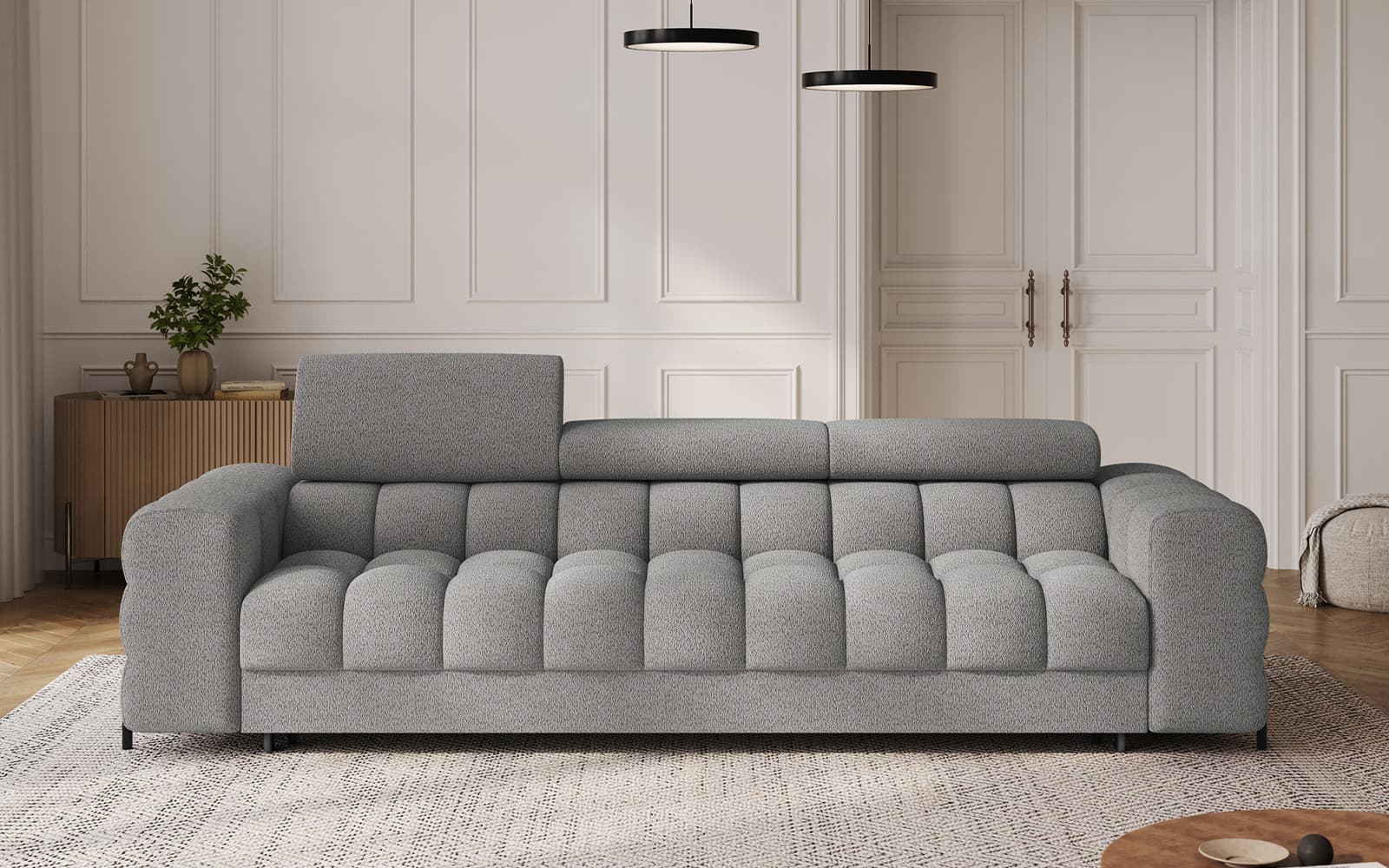 Canapea extensibilă Festello, 260×100×96 cm, Personalizabila