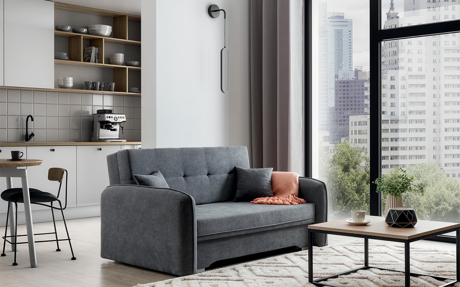 Canapea Laine, Material Poco 04, Mobarta