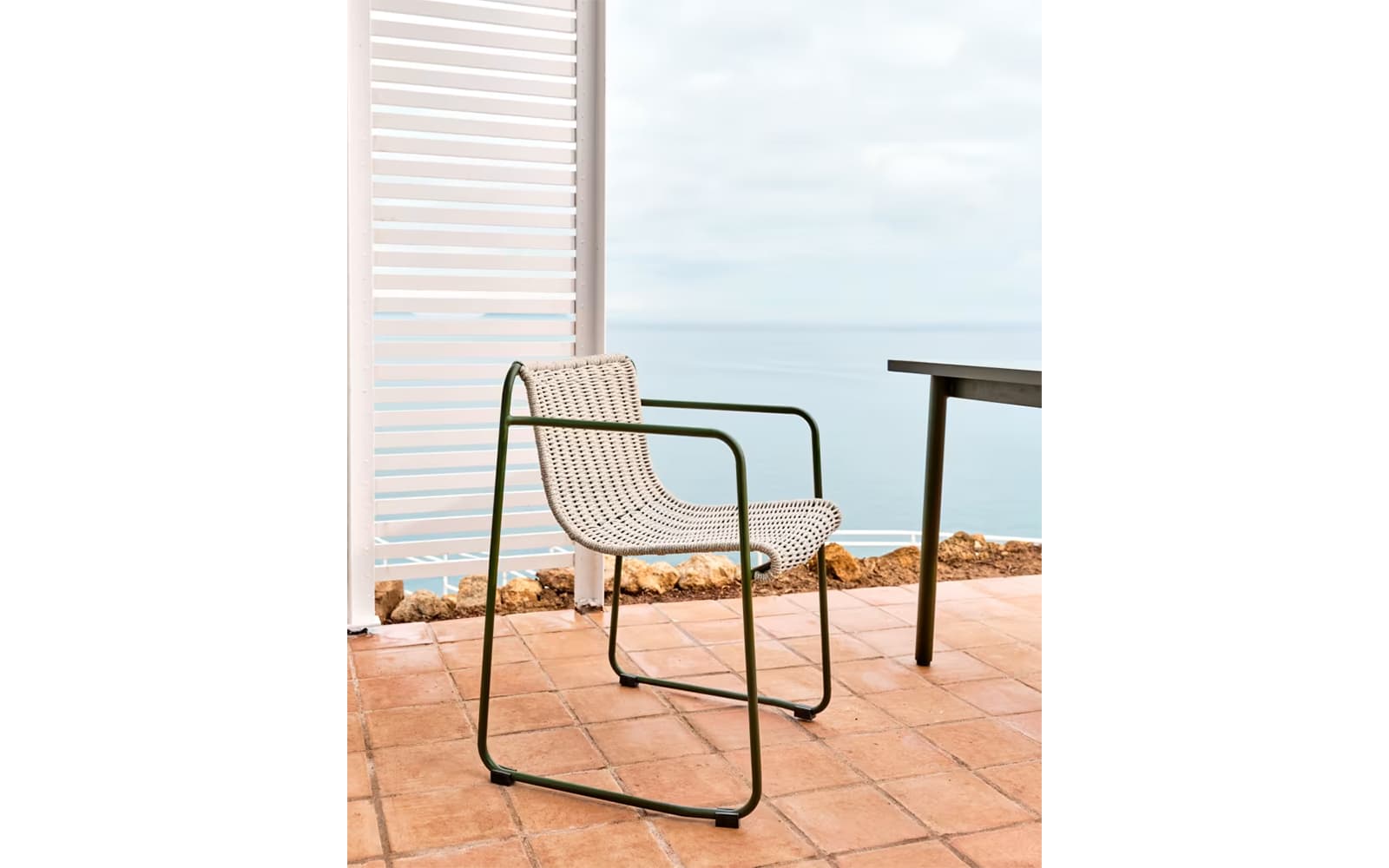Scaun de exterior Maurina, 77×56×56 cm
