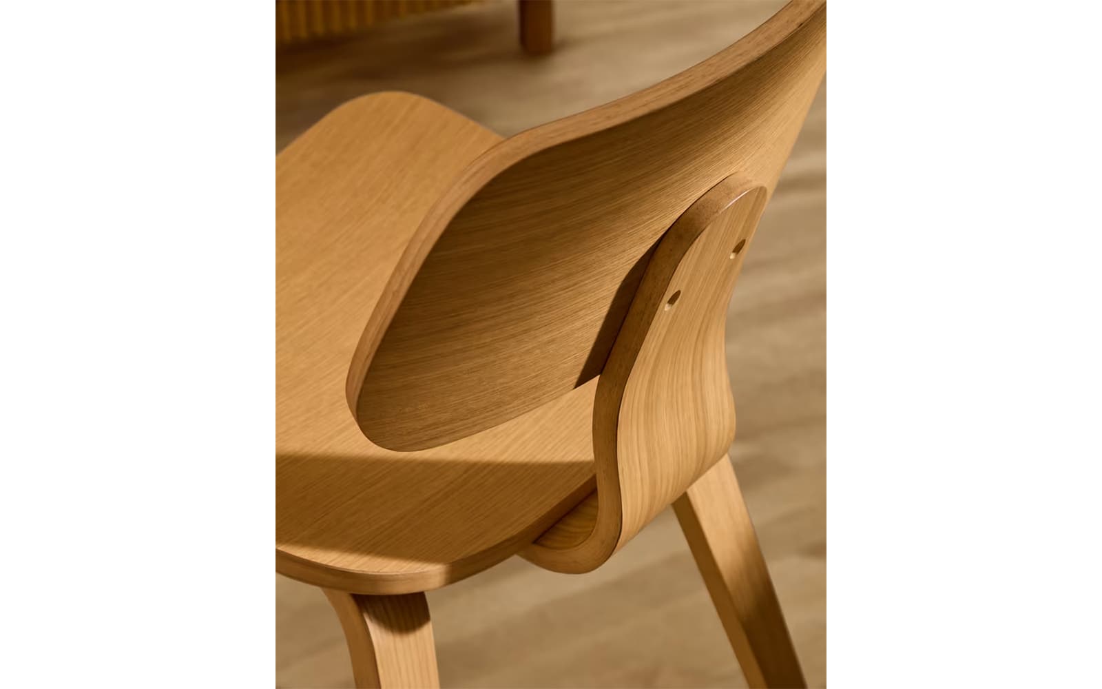 Scaun Gena, lemn masiv, 78×48,5×53,5 cm