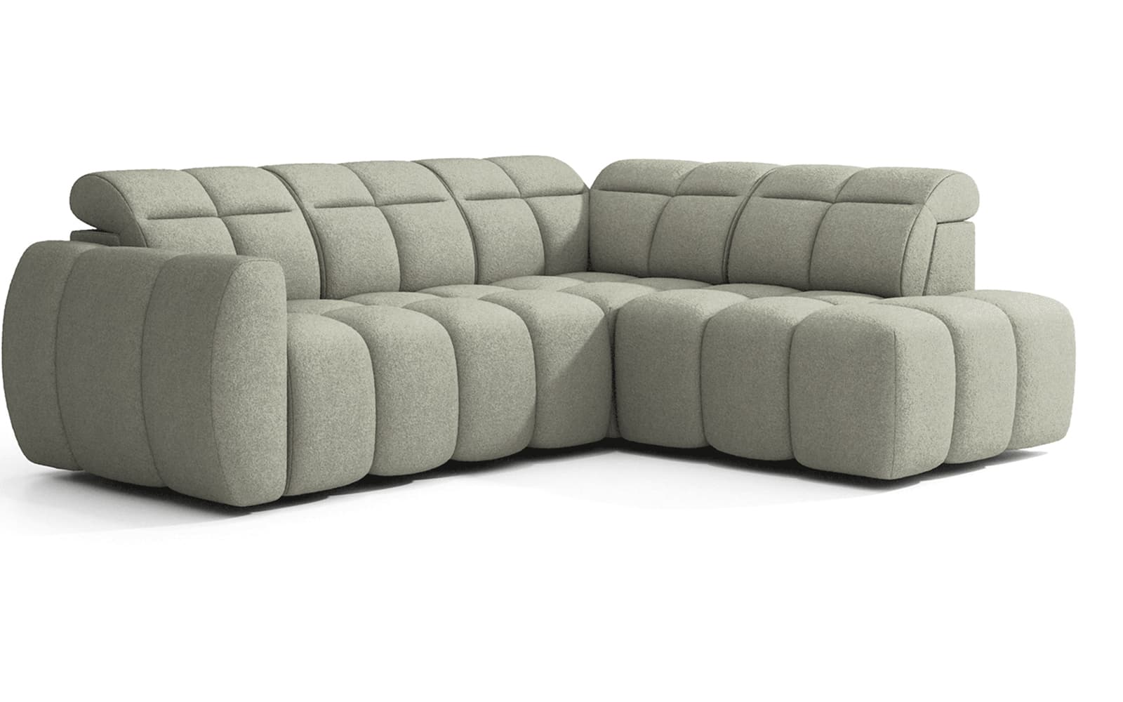 Colțar Falconn, extensibil, 258×208×107 cm, Personalizabil din lemn masiv