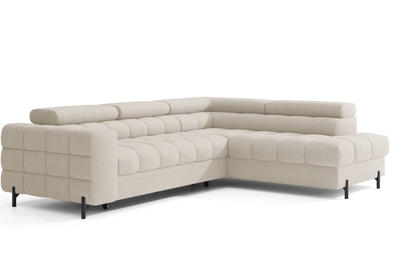 Colțar Ferry, Extensibil, 276x72x200, Material Royal 18