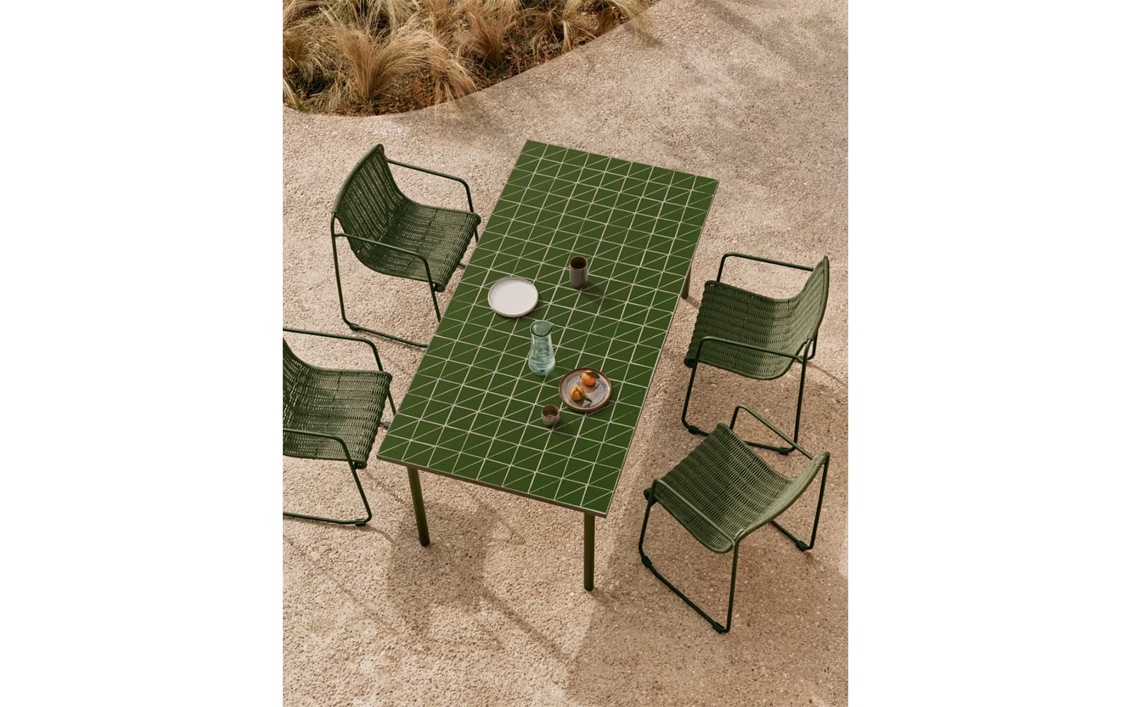 Scaun de exterior Maurina, 77×56×56 cm