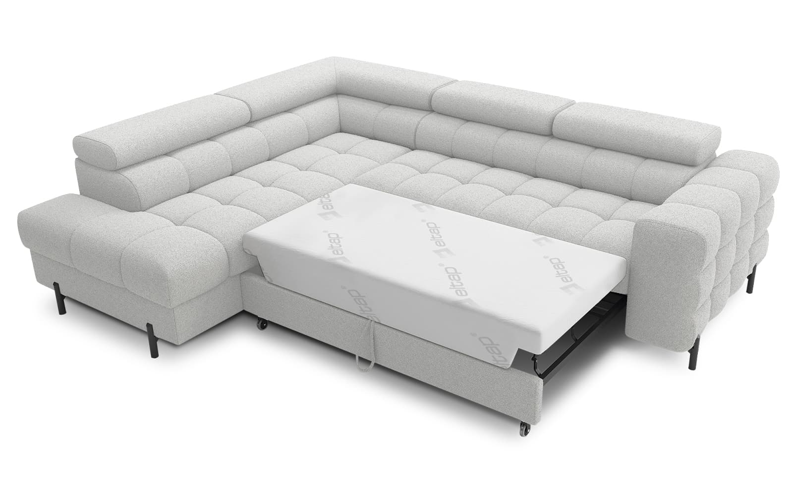 Colțar Ferry, Extensibil, 276x72x200, Material Royal 03