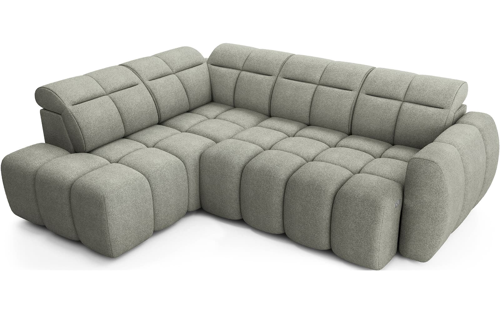 Colțar Falconn, extensibil, 258×208×107 cm, Personalizabil