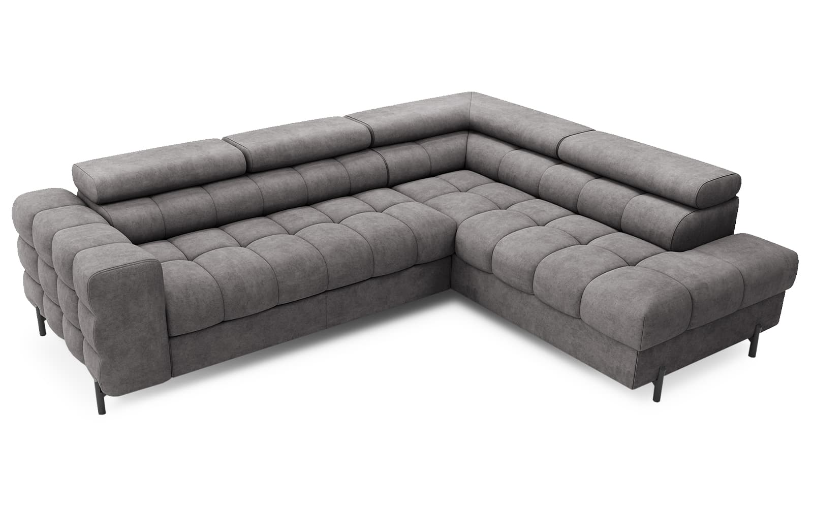 Colțar Ferry, Extensibil, 276x72x200, Material Aura 04 din lemn masiv